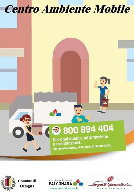 Giorni e Orari Centro Mobile Offagna